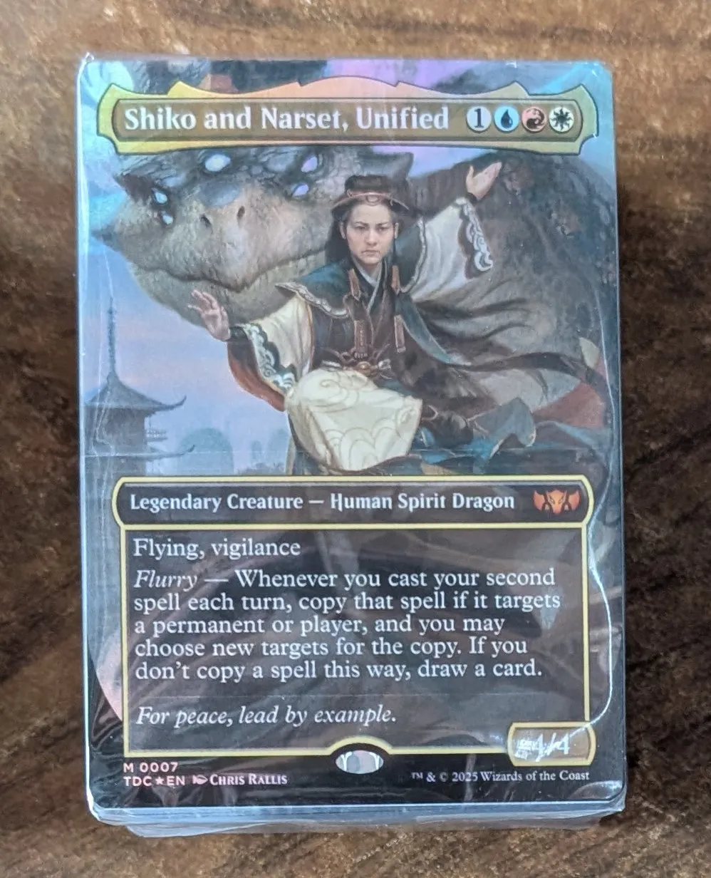 Jeskai Striker Precon Commander Deck Shiko and Narset, Unified *sealed no box*